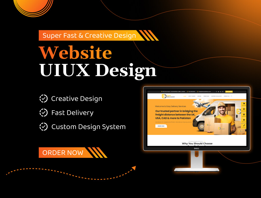 I will design a modern and conversion focused UI UX website design