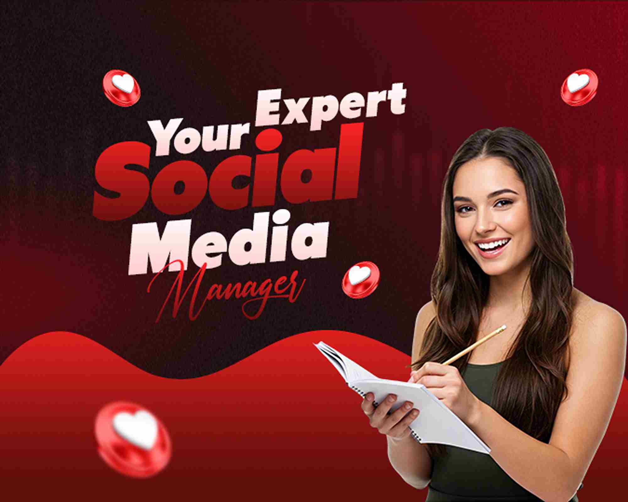 I will take care of social media marketing and be your social media manager